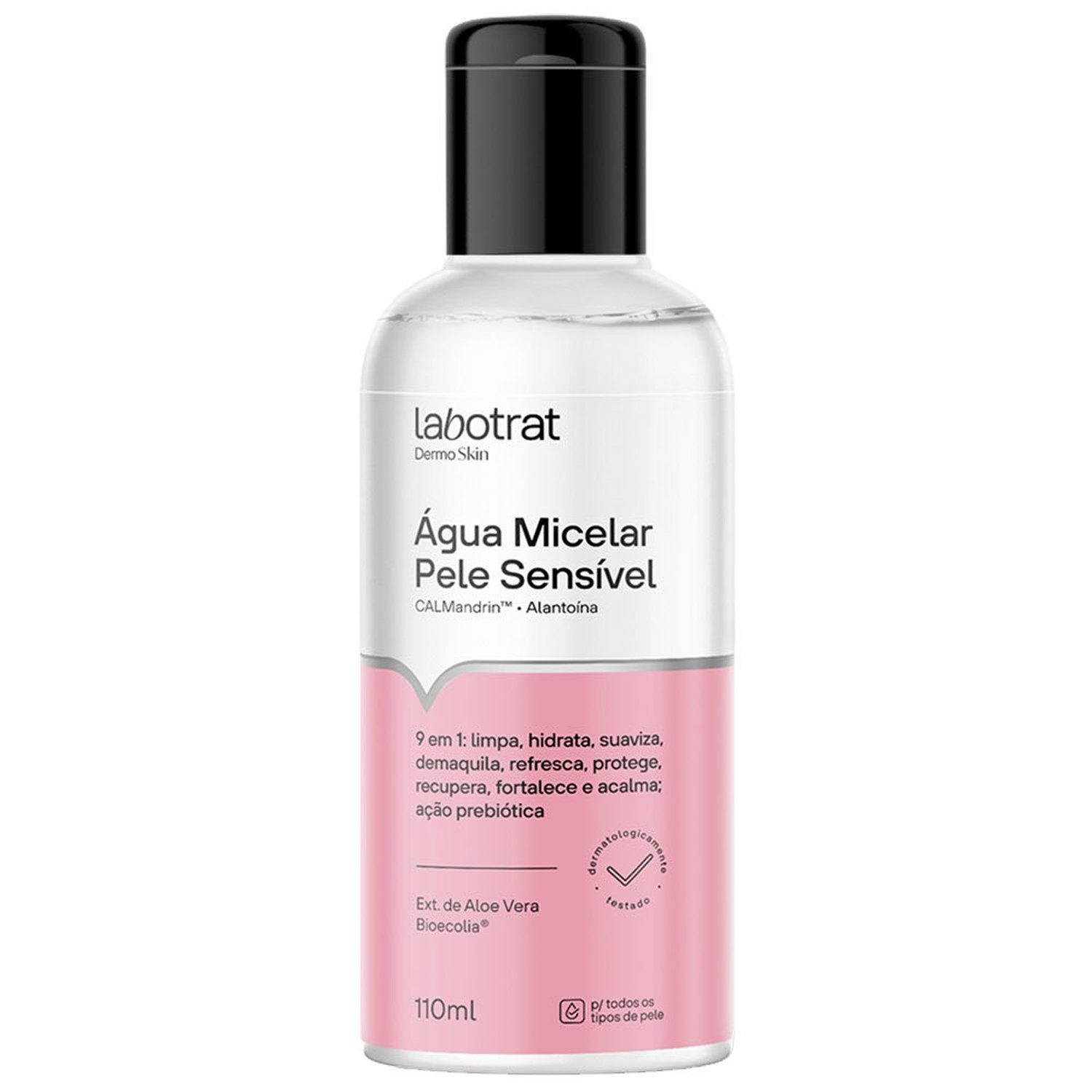 Agua Micelar Pele Sensivel Dermo Skin 110Ml - Labotrat