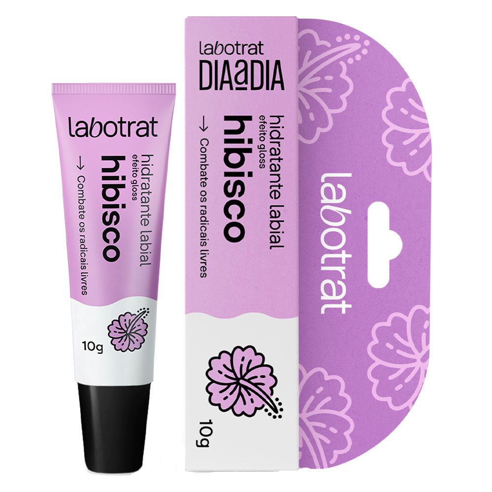 Hidratante Labial Hibisco Dia A Dia Labotrat 10G