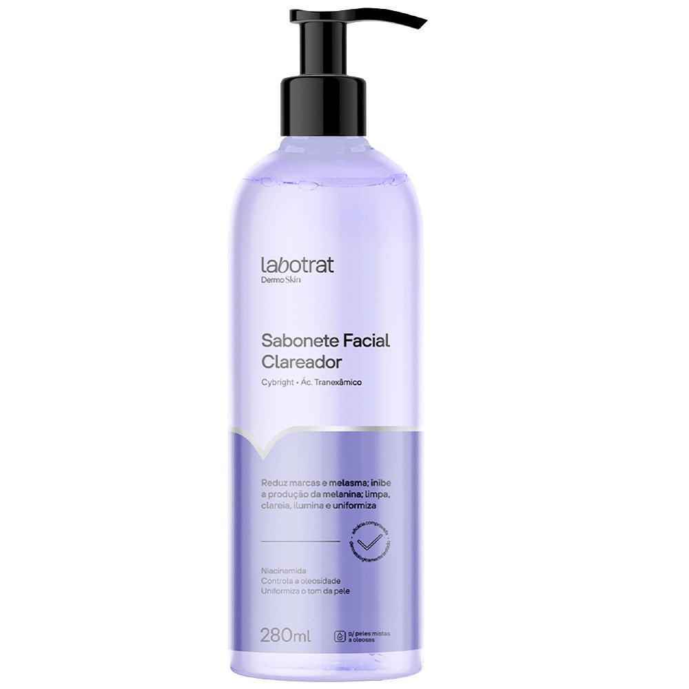 Sabonete Facial Clareador Dermo Skin Labotrat 280Ml