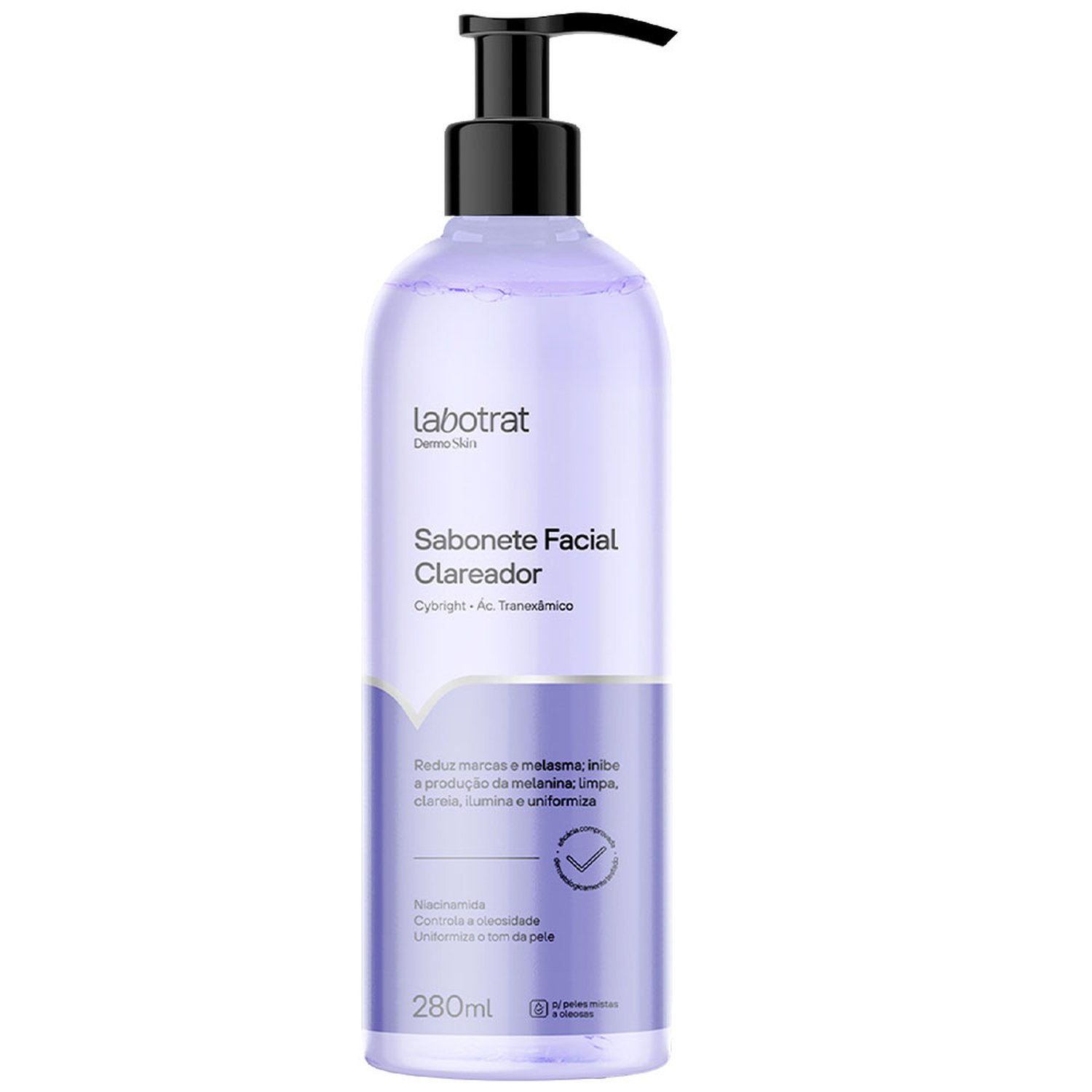 Sabonete Facial Clareador Dermo Skin Labotrat 280Ml