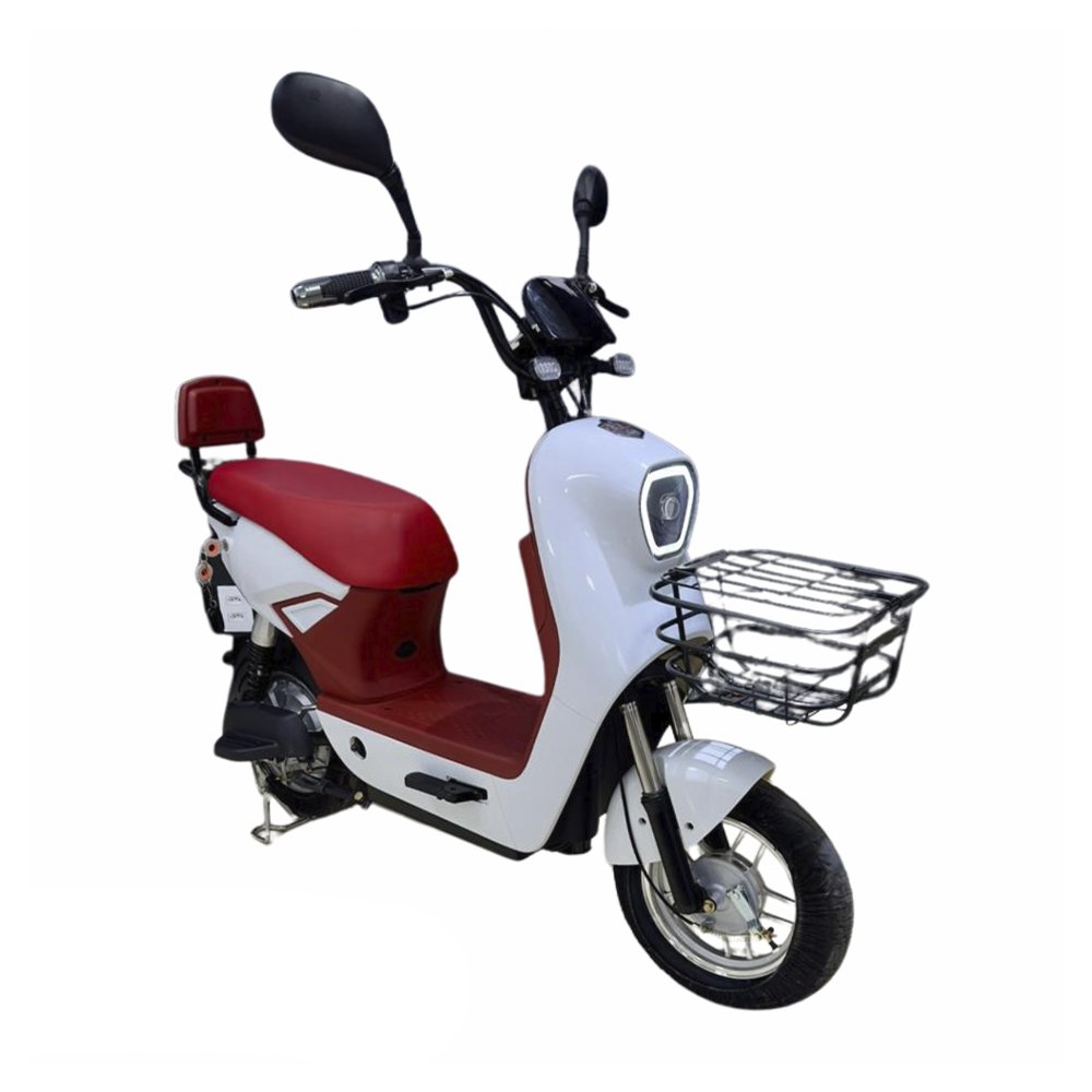 Bicicleta Elétrica HAO Lee 1000W 32KM/H Capacidade 180Kg Branca Bivolt