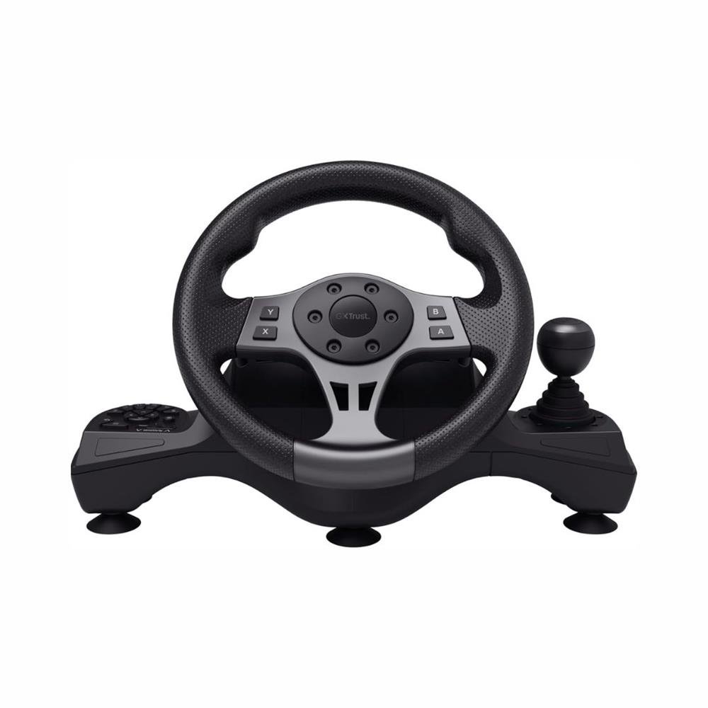 Volante Trust Gxt 289 Para Pc Gamer, Xbox Series X/S, Ps4, Nintendo Switch, Volante De Corrida Com Pedais, Paddle Shifters