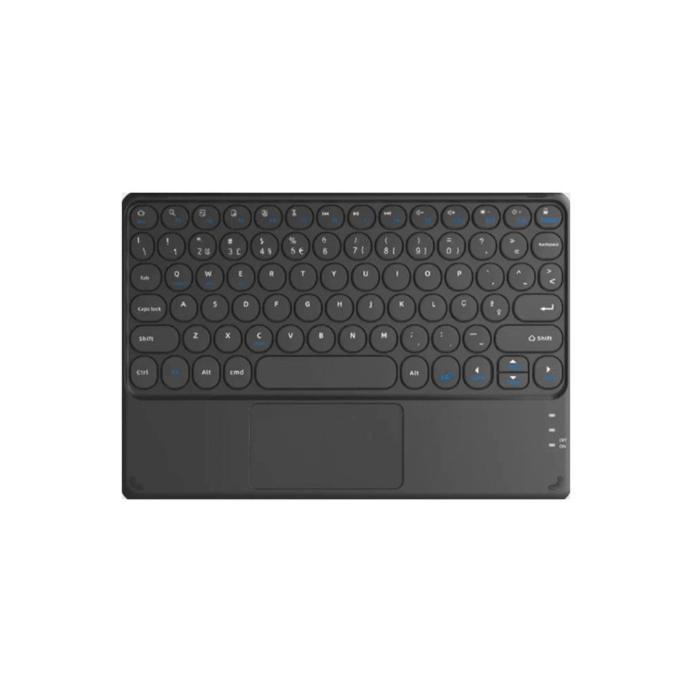 Teclado Sem Fio Wb, Bluetooth 5.0, Com Trackpad, Abnt Preto - Wbe08300151h