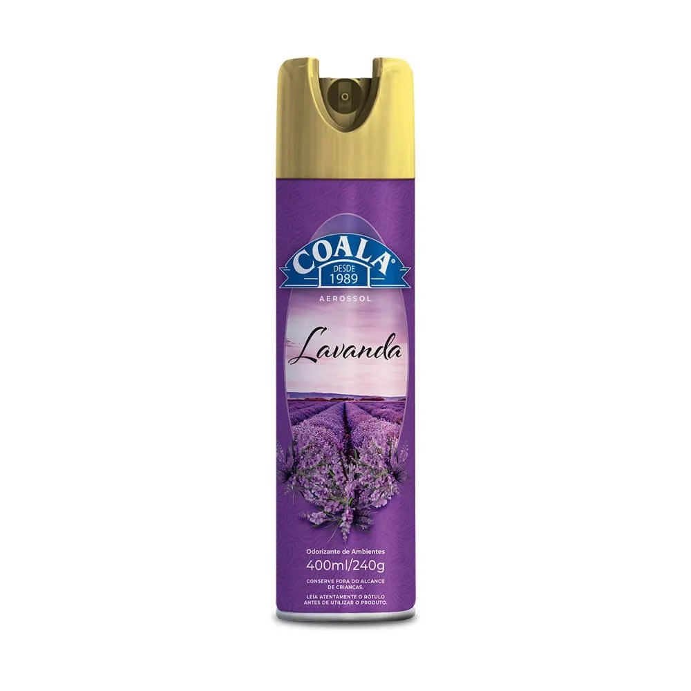 Odorizante de Ambiente Coala Lavanda Aerossol 400ml