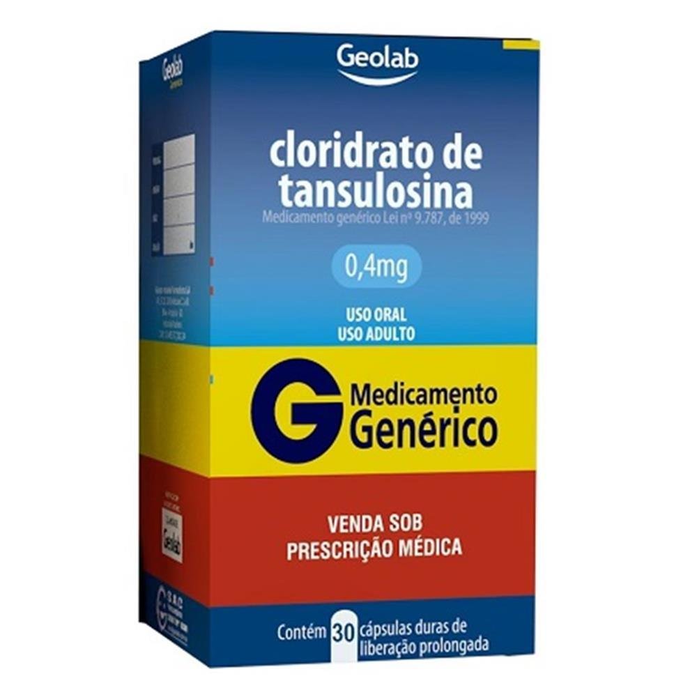 Tansulosina 0,4Mg 30Cps