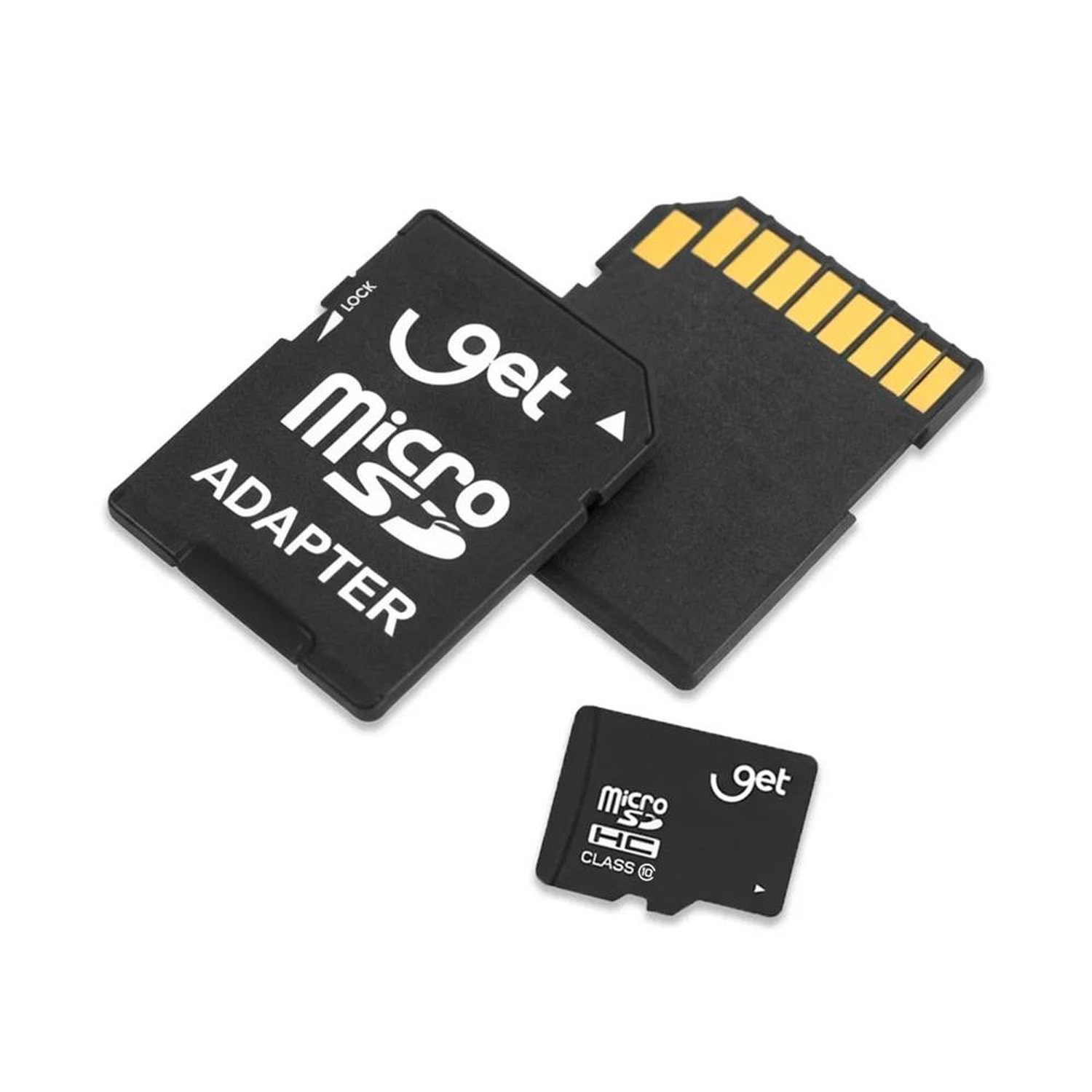 Cartão De Memória Get Microsd 16Gb Com Adaptador Sd