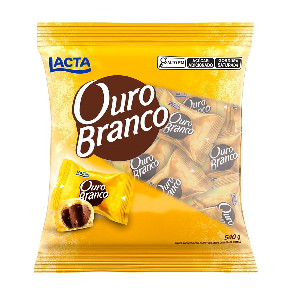 Chocolate Lacta Ouro Branco 540g