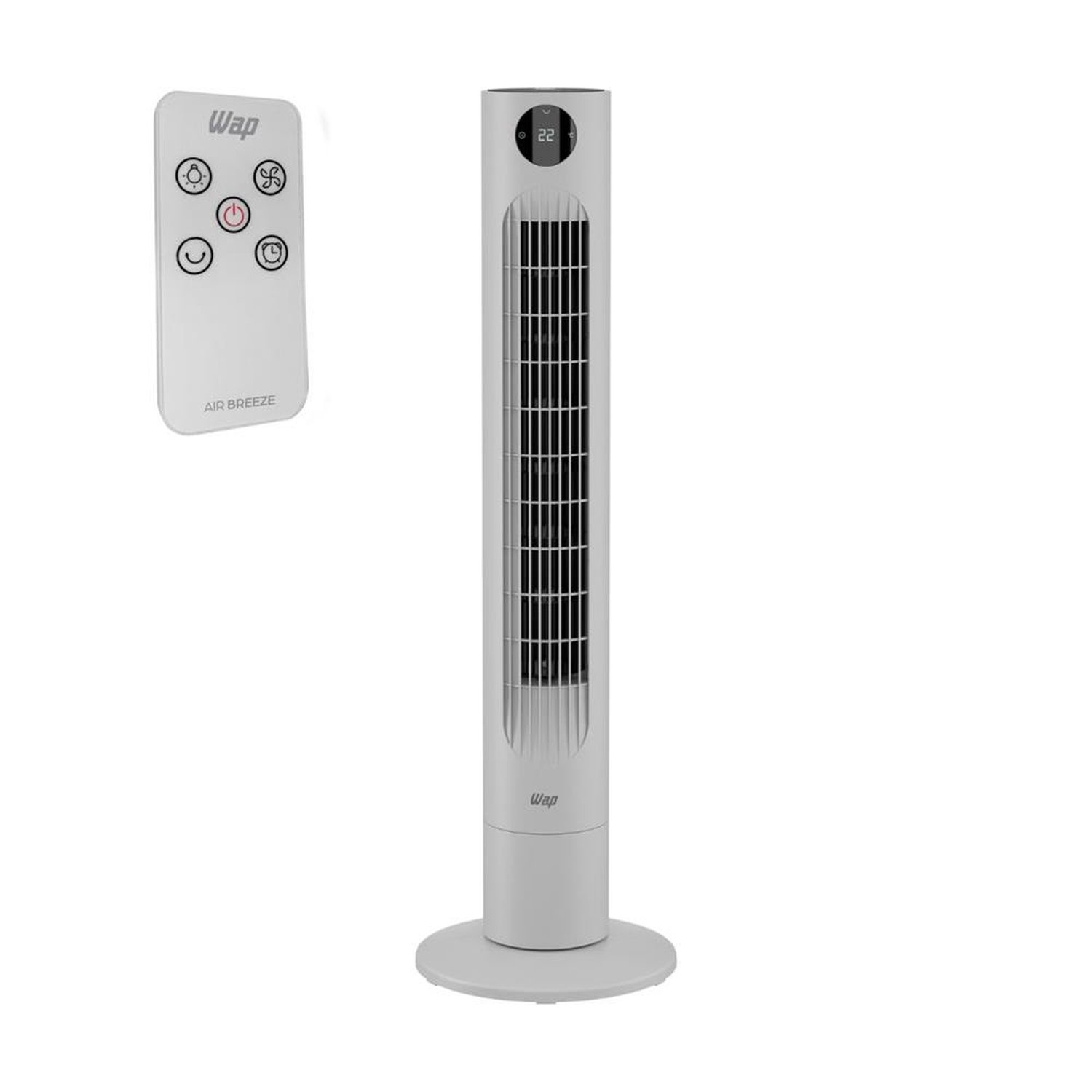Ventilador Torre Wap Air Breeze Digital 60W 110V Gelo