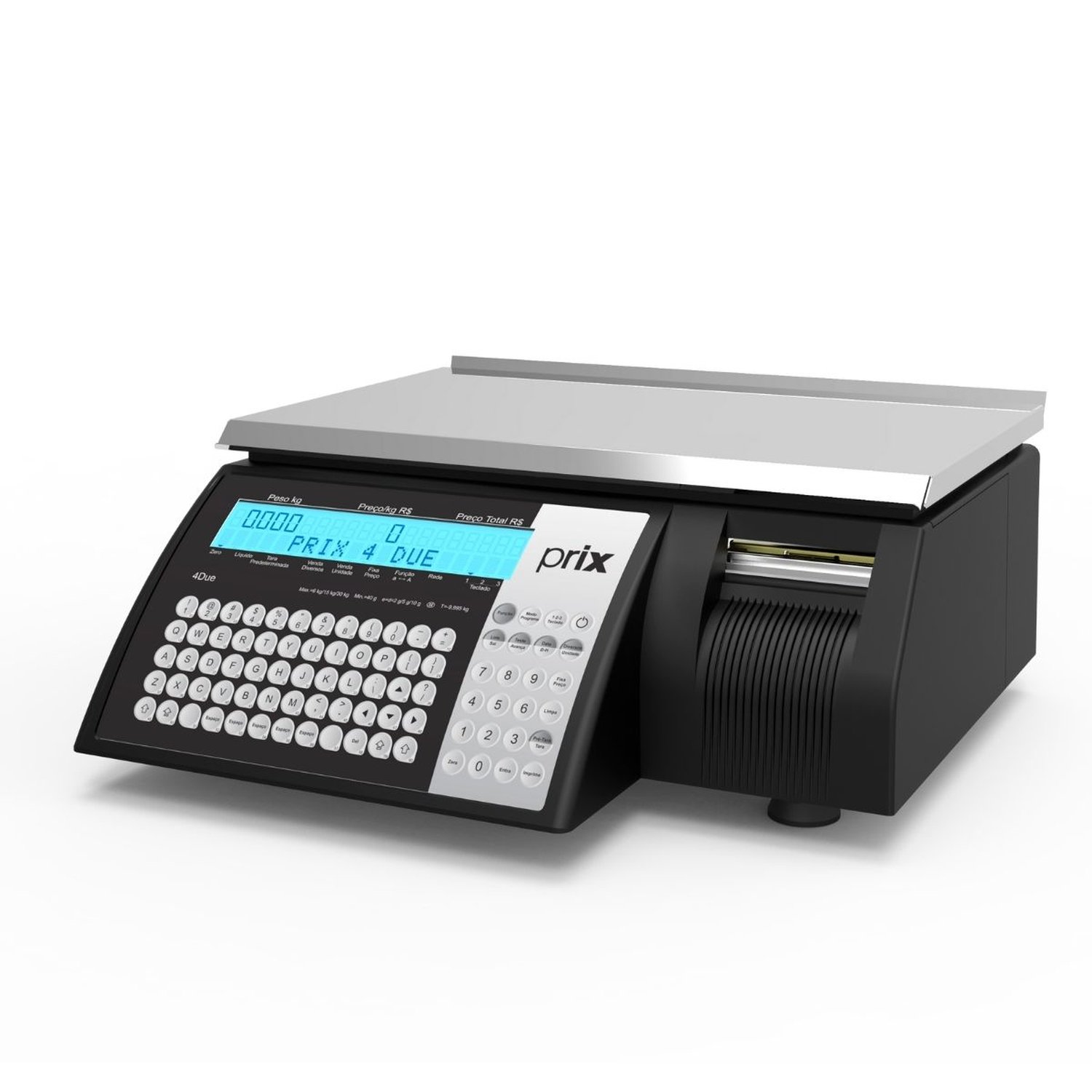 Balança Eletronica Toledo Prix4 Due Ethernet/Wifi 32Kg