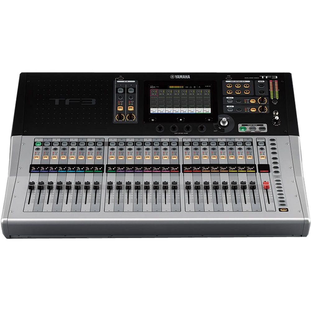 Mesa De Som Yamaha Tf3 Digital 48 Canais Bivolt Preta/Prata Un.Venda: Pc/1