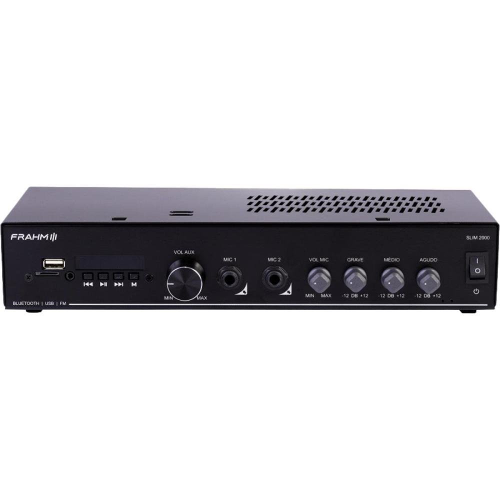 Amplificador Frahm Slim 2000 G6 120W Rms Un.Venda: Pc/1