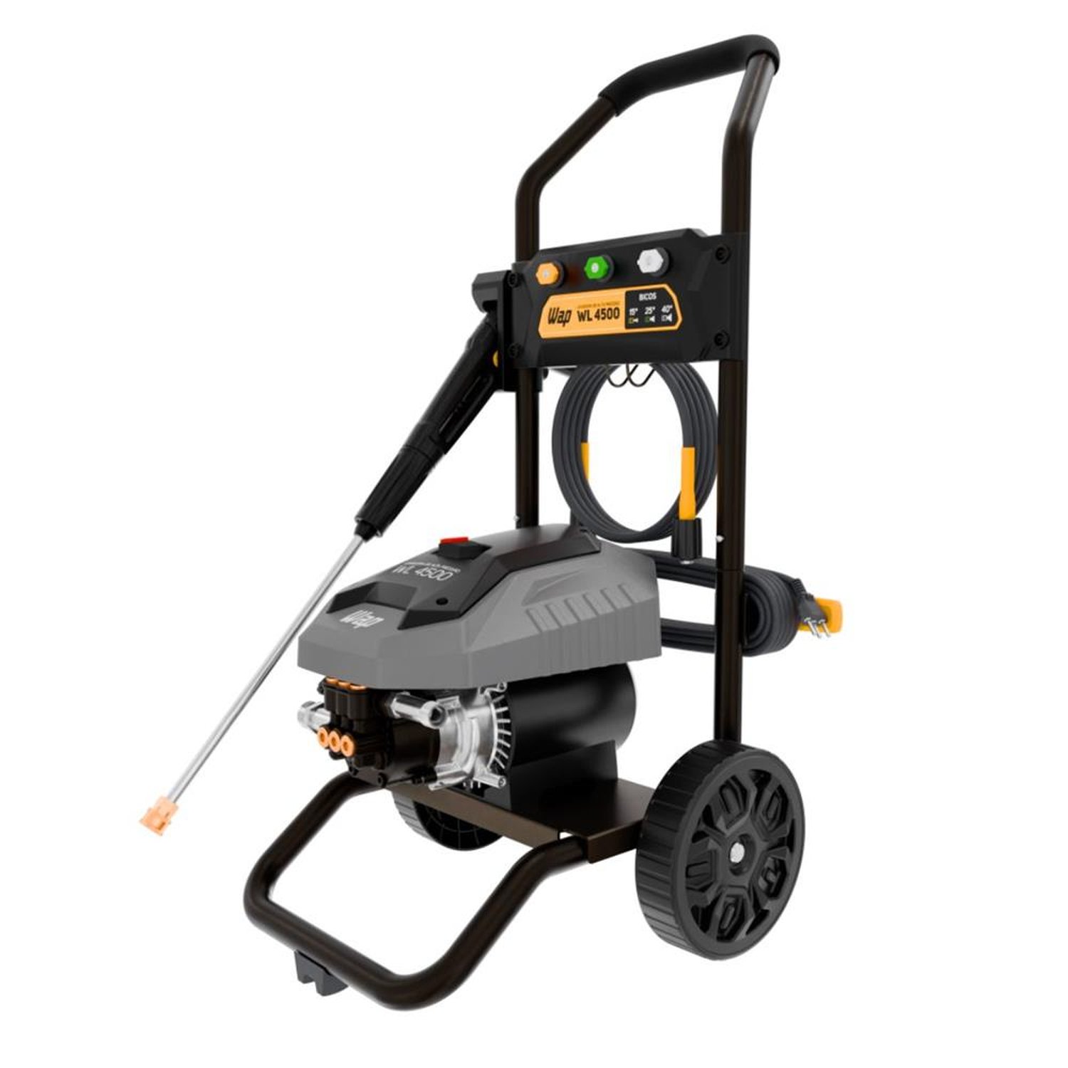 Lavadora Wap Wl 4500 Alta Potência 110V Amarelo E Preto