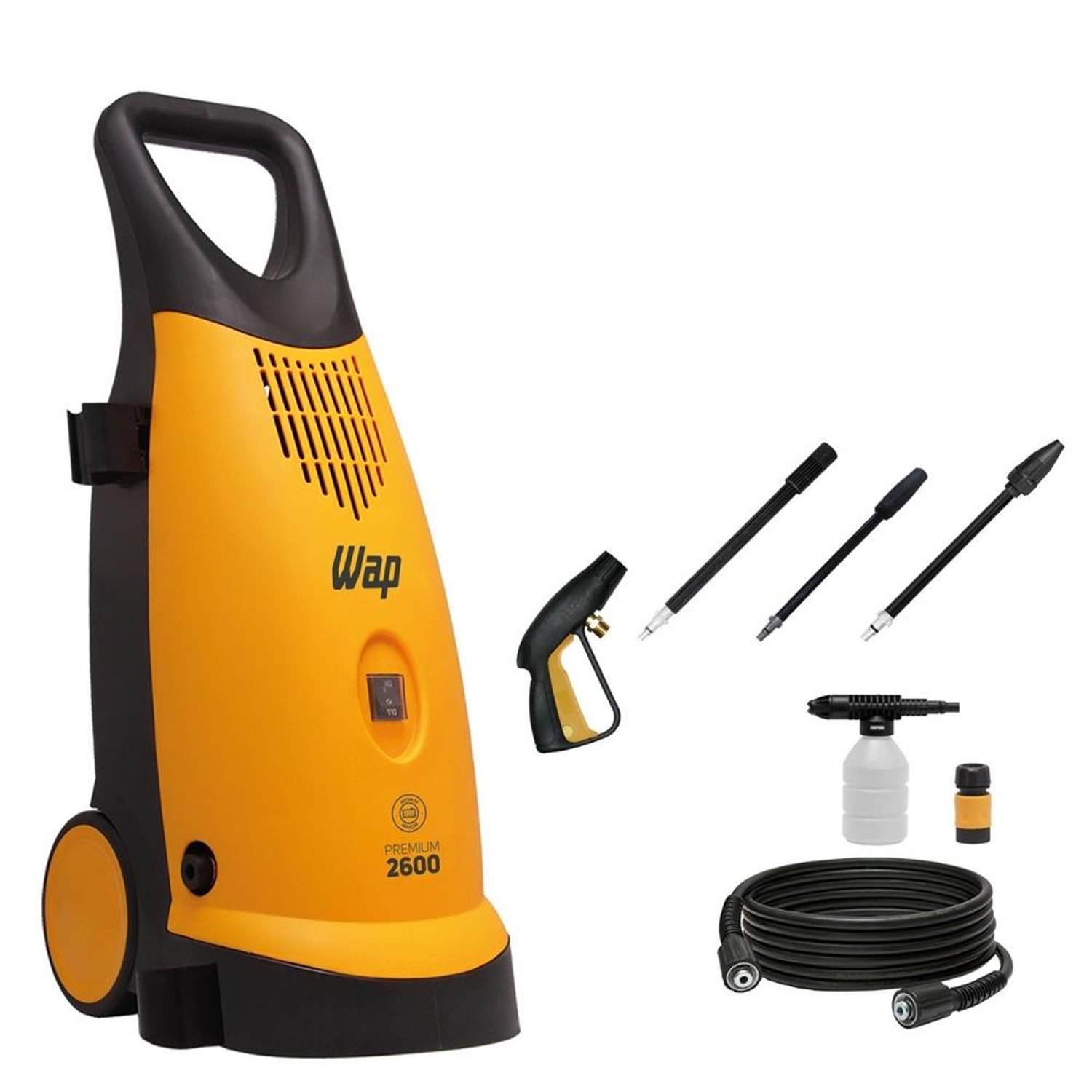Lavadora Wap De Alta Pressão Premium 2600 Semi Intensivo 360L/H 1900W 110V