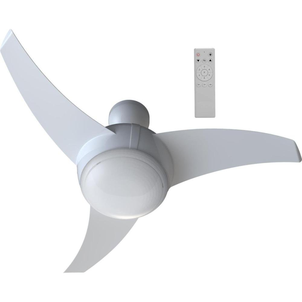 Ventilador De Teto Ventisol Vortice 3 Pás Branco Bivolt Un.Venda: Pc/1