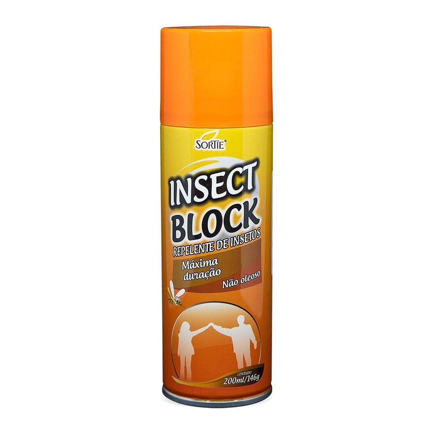 Insect Block Aerossol ¿ Repelente De Insetos Corporal 200Ml - Caixa Com 12 Unidades