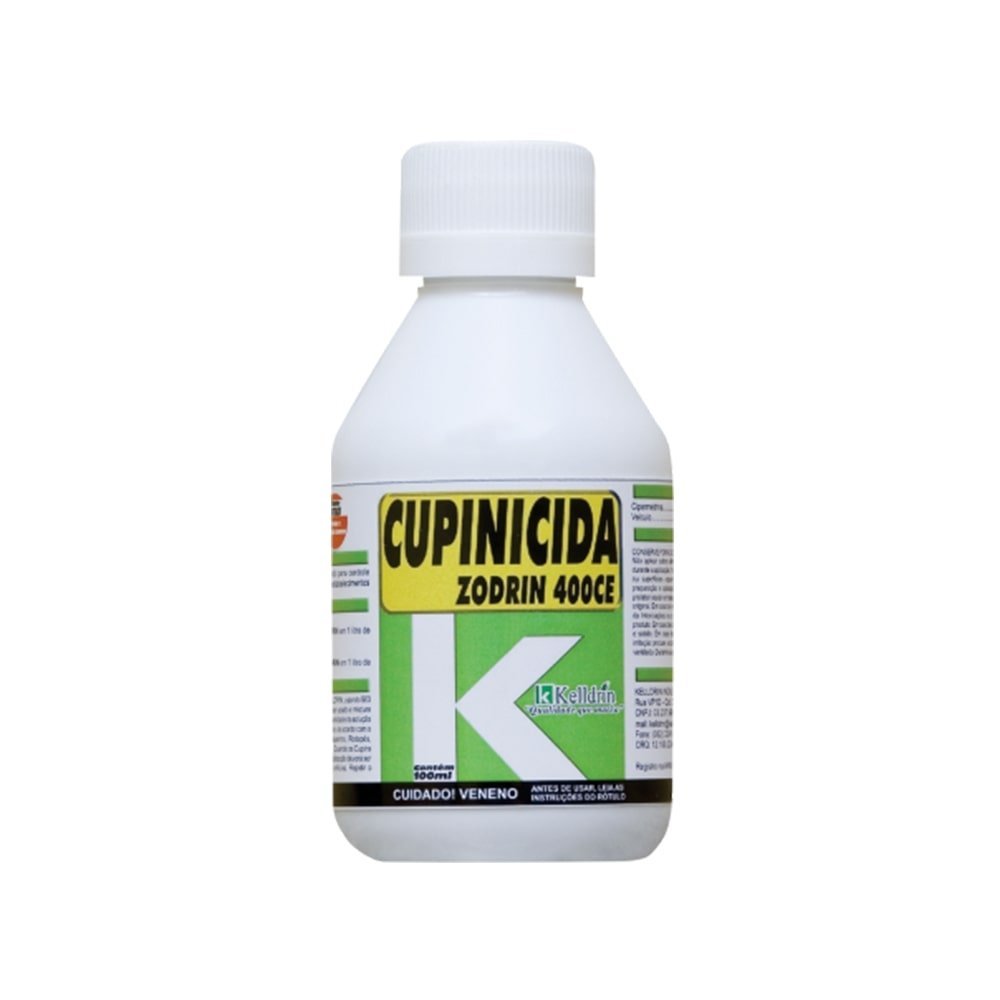 Kelldrin Zodrin 400Ce ¿ Cupinicida Concentrado 100Ml - Caixa Com 25 Unidades De 100Ml