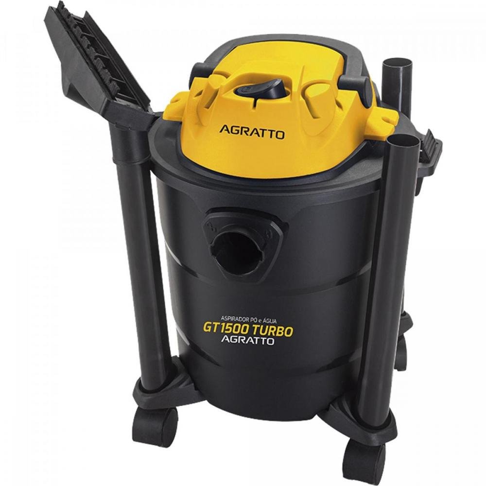 Aspirador De Pó E Água Agratto Gt1500 Turbo 11 Litros 1400W 127V Un.Venda: Pc/1