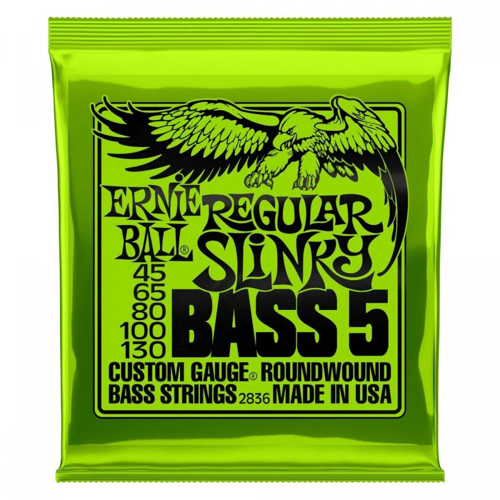 Encordoamento Para Contrabaixo Niquel .045 Regular Slinky Ernie Ball Un.Venda: Pc/1
