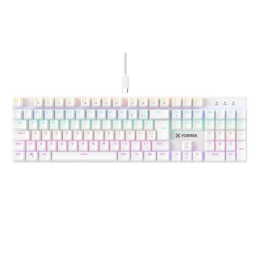 Teclado Gamer Mecânico Fortrek Gravity 100 Fullsized Switch Outemu Red W Un.Venda: Pc/1