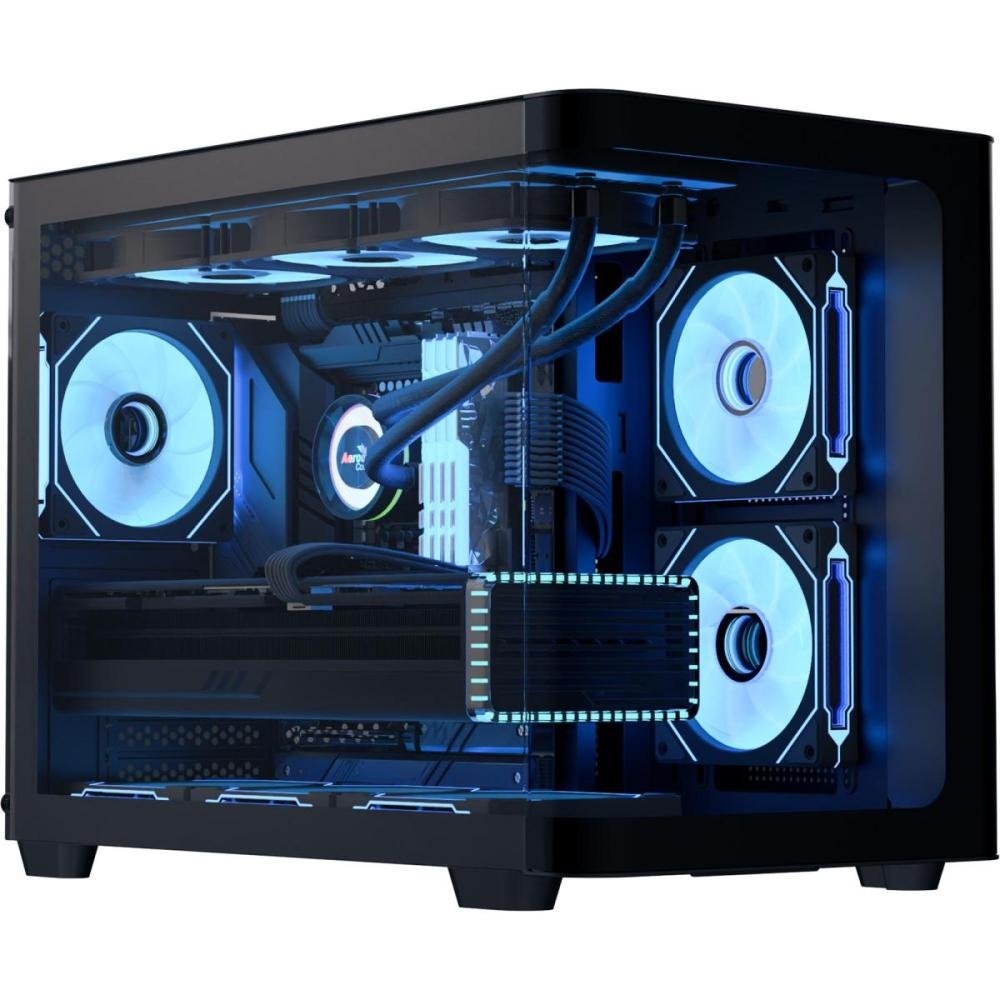 Gabinete Gamer Aerocool Atx P300c Preto Lateral Vidro Un.Venda: Pc/1