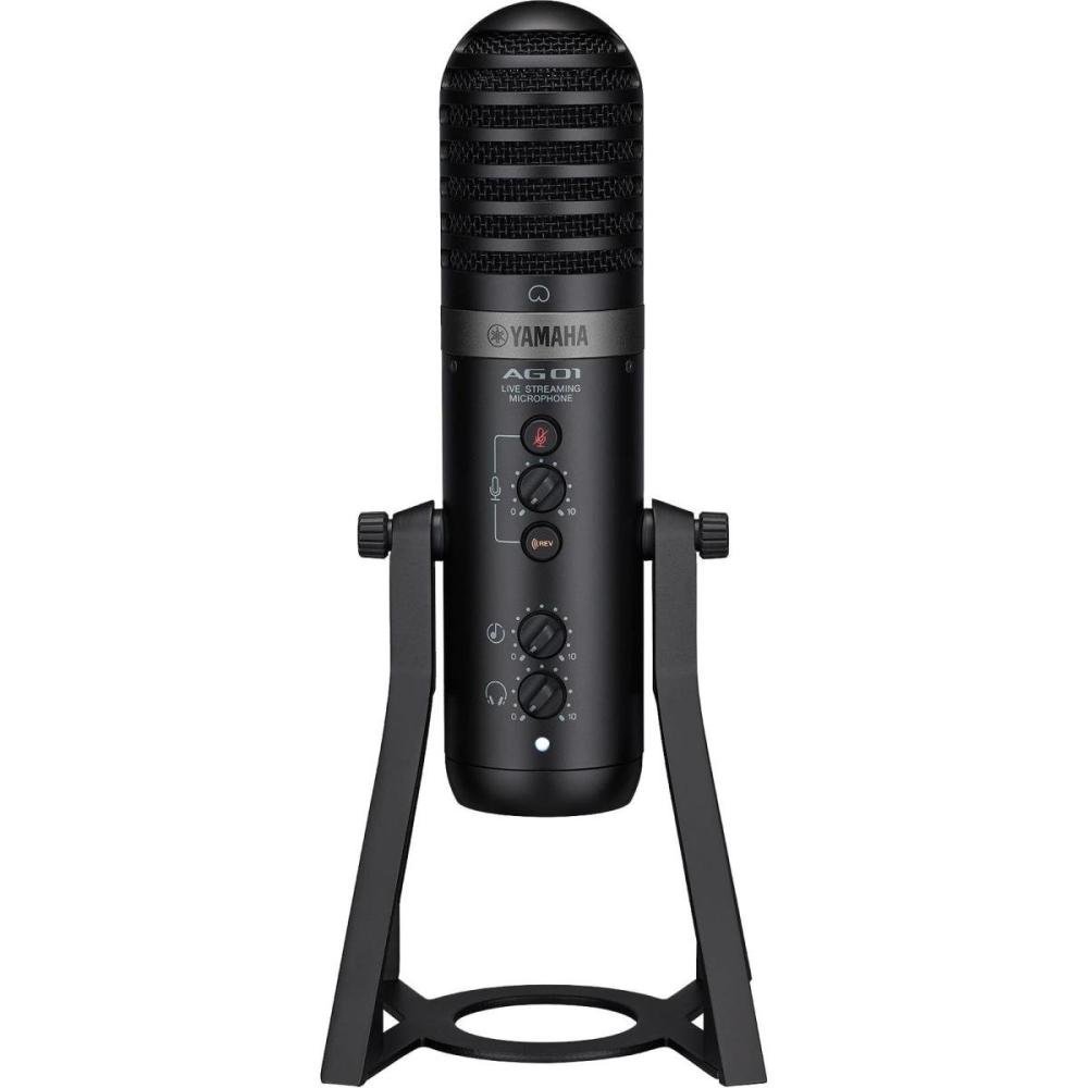 Microfone Digital Yamaha Ag01 Usb Preto Un.Venda: Pc/1