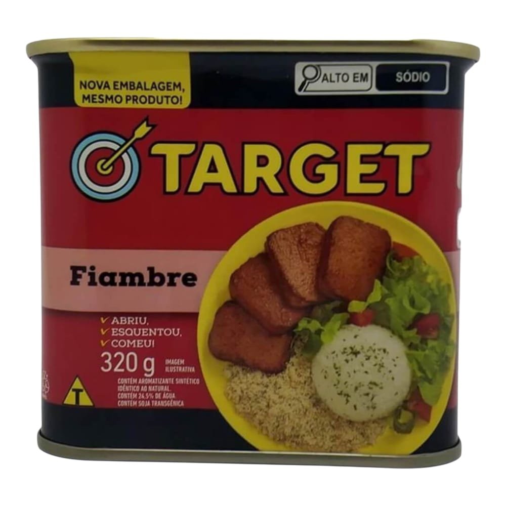 Consserva Target Conserva Target Cortar 320G - Caixa Com 24 Unidades | Martins Atacado