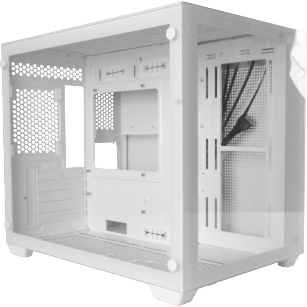Gabinete Gamer Aerocool Dryft Mini Branco Lateral Vidro Un.Venda: Pc/1