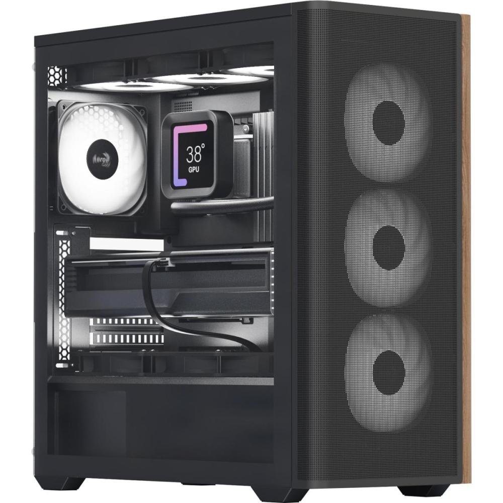 Gabinete Aerocool D501-V1 Preto Un.Venda: Pc/1