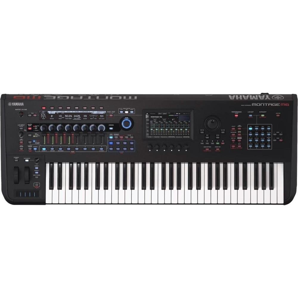 Teclado Yamaha Montage M6 Sintetizador Preto Un.Venda: Pc/1