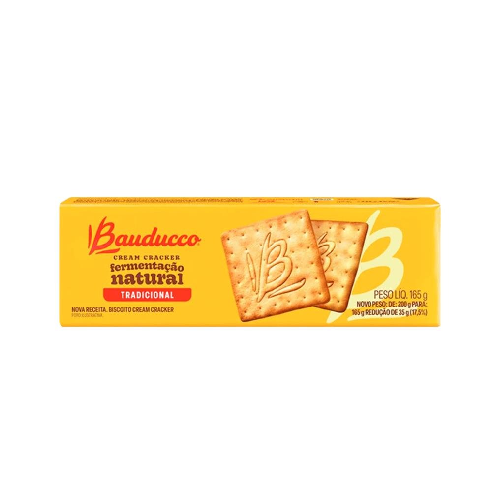 Biscoito Cream Cracker Levissimo Bauducco 165G