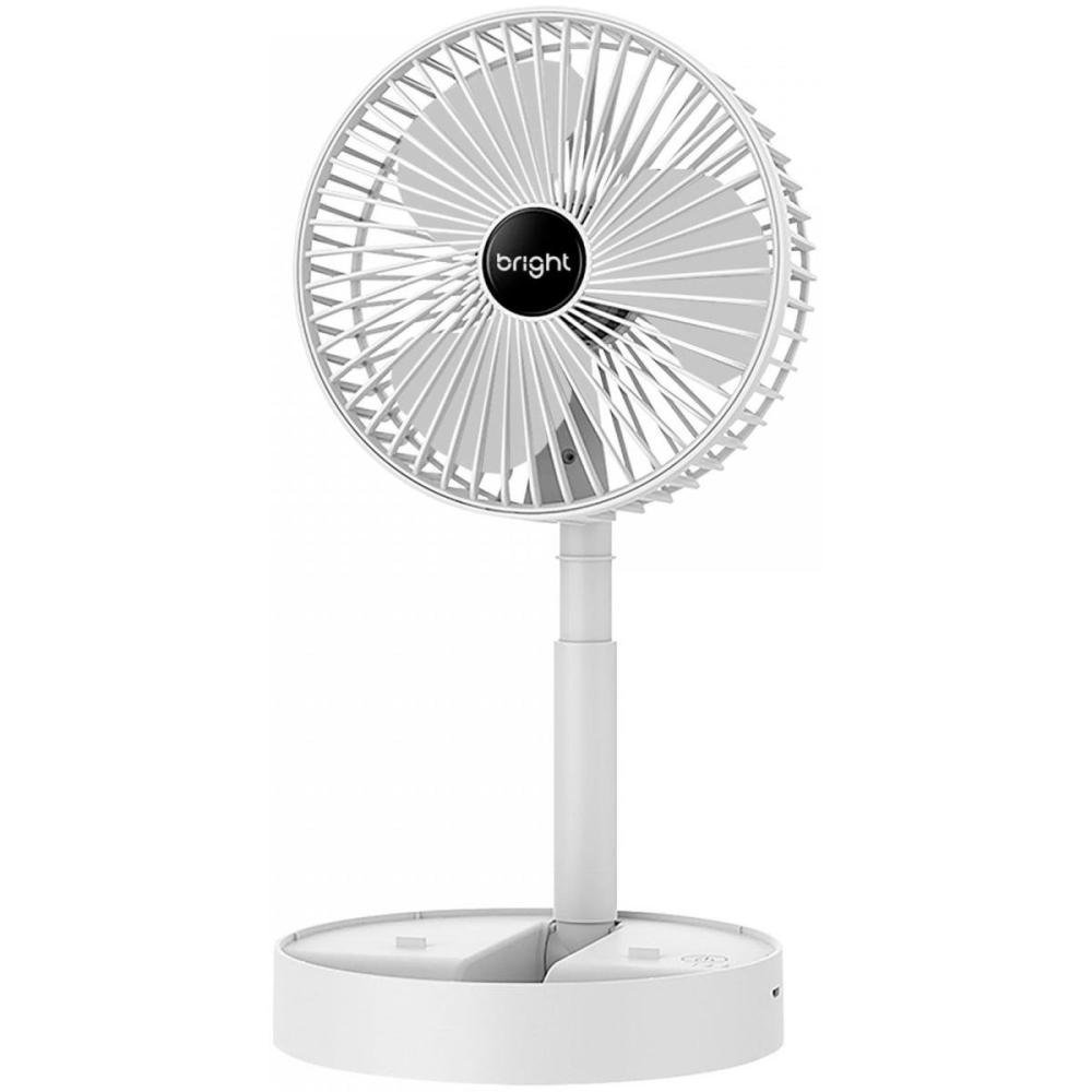 Ventilador Portátil Recarregável Bright Vn002 Branco Un.Venda: Pc/1