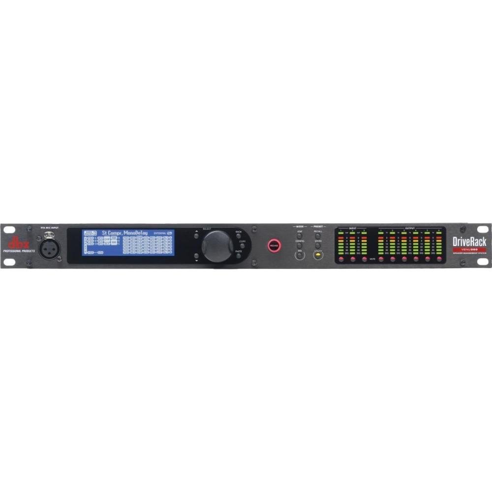 Processador Driverack Venu360 Bivolt Preto Dbx Un.Venda: Pc/1