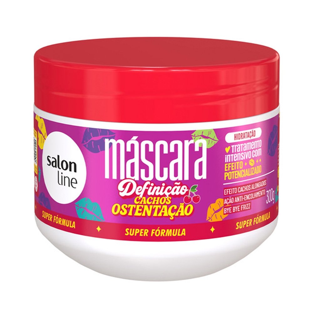 Máscara de Tratamento Salon Line Cachos Ostentação 300g