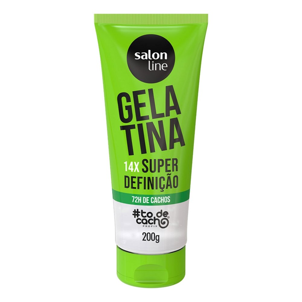 Gelatina Capilar Salon Line Tô de Cachos Super Definição 200g