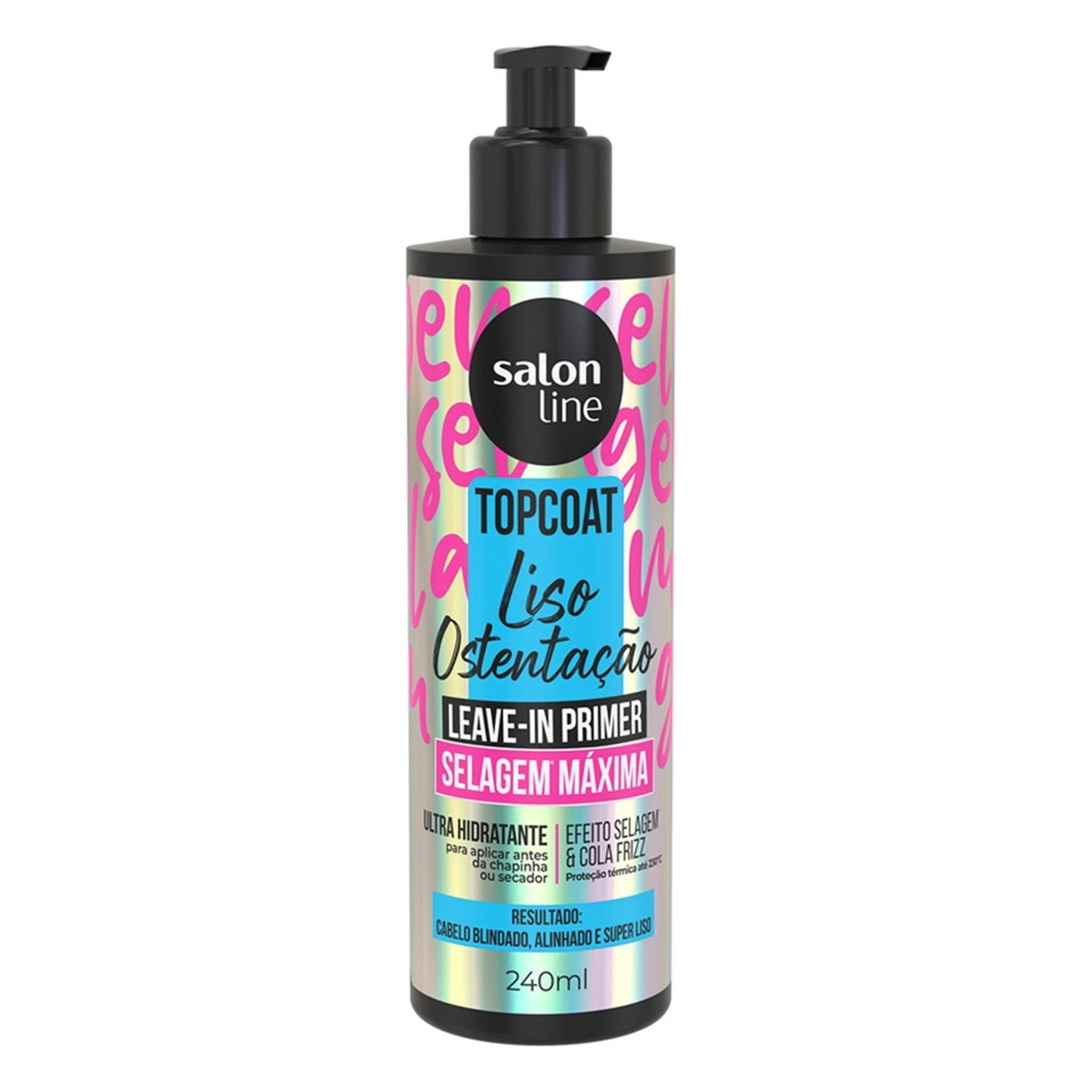 Leave-In Salon Line Meu Liso Ostentação Primer Top Coat 240ml