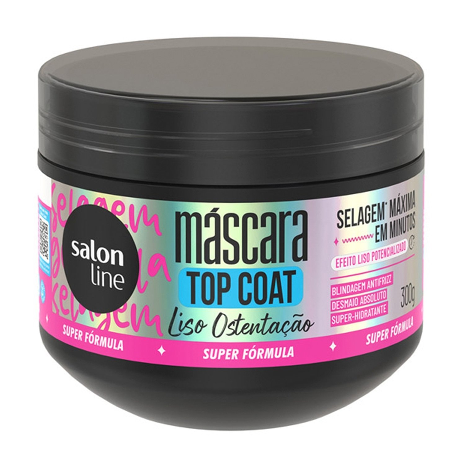 Máscara de Hidratação Salon Line Top Coat Liso Ostentação 300g