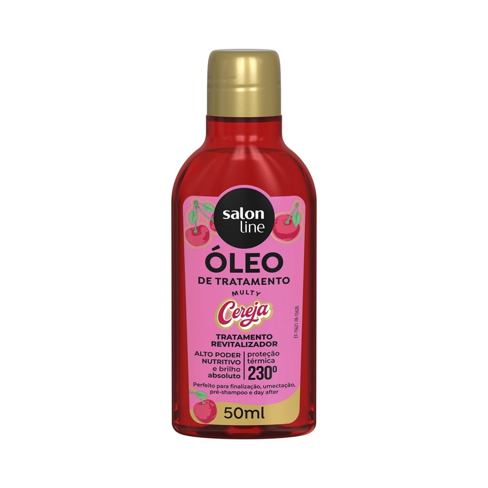 Óleo Salon Line Cachos dos Sonhos Cereja Multy 50ml