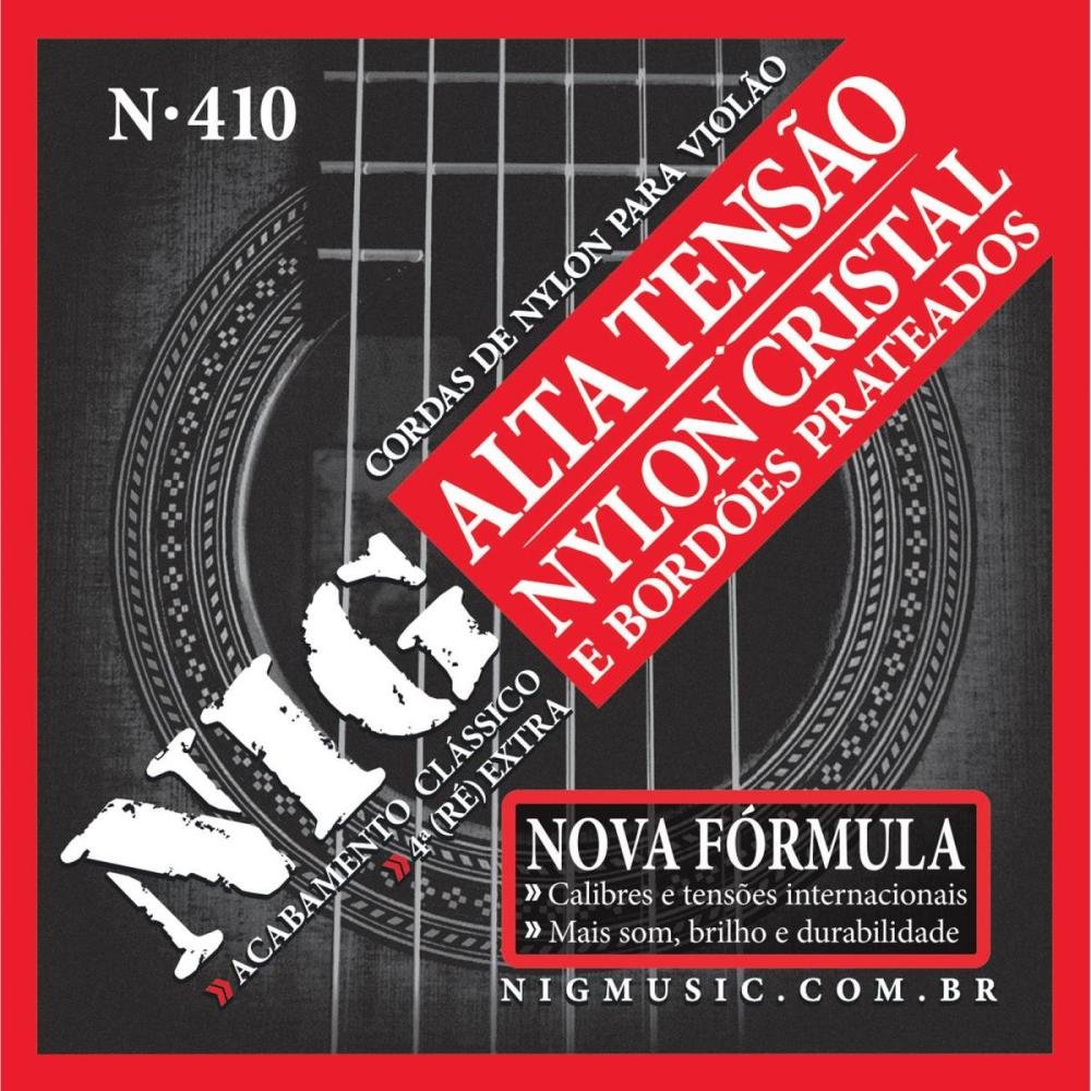 Encordoamento Para Violão Nylon .029 N410 Nig Un.Venda: Pc/1