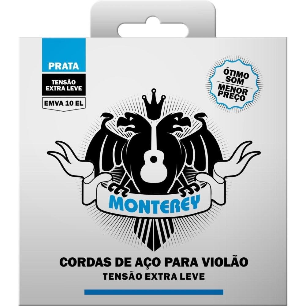 Encordoamento Para Violão Aço Extra Leve Solez Monterey Un.Venda: Pc/1