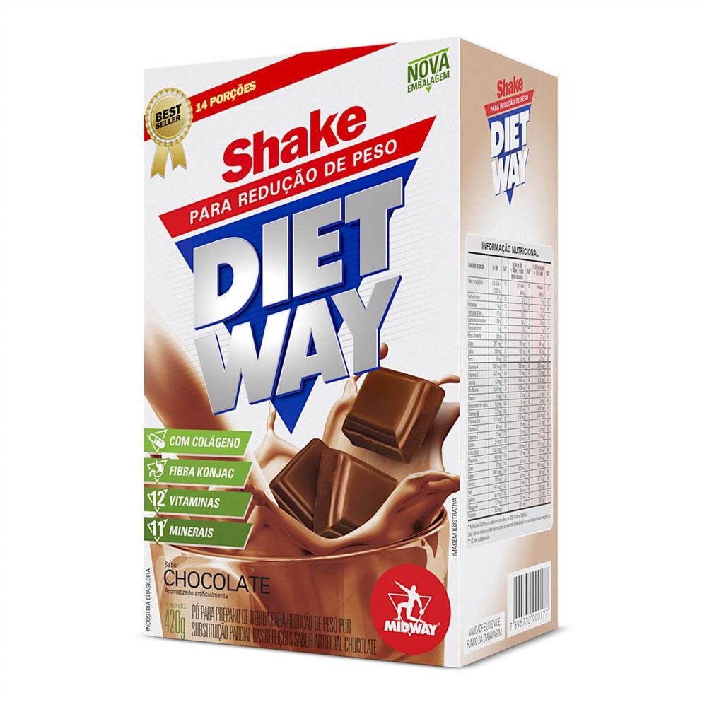 Shake Diet Way 420g Chocolate Midway