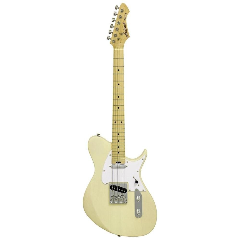 Guitarra Aria Pro Ii J-Tl See-Through Vintage White Un.Venda: Pc/1