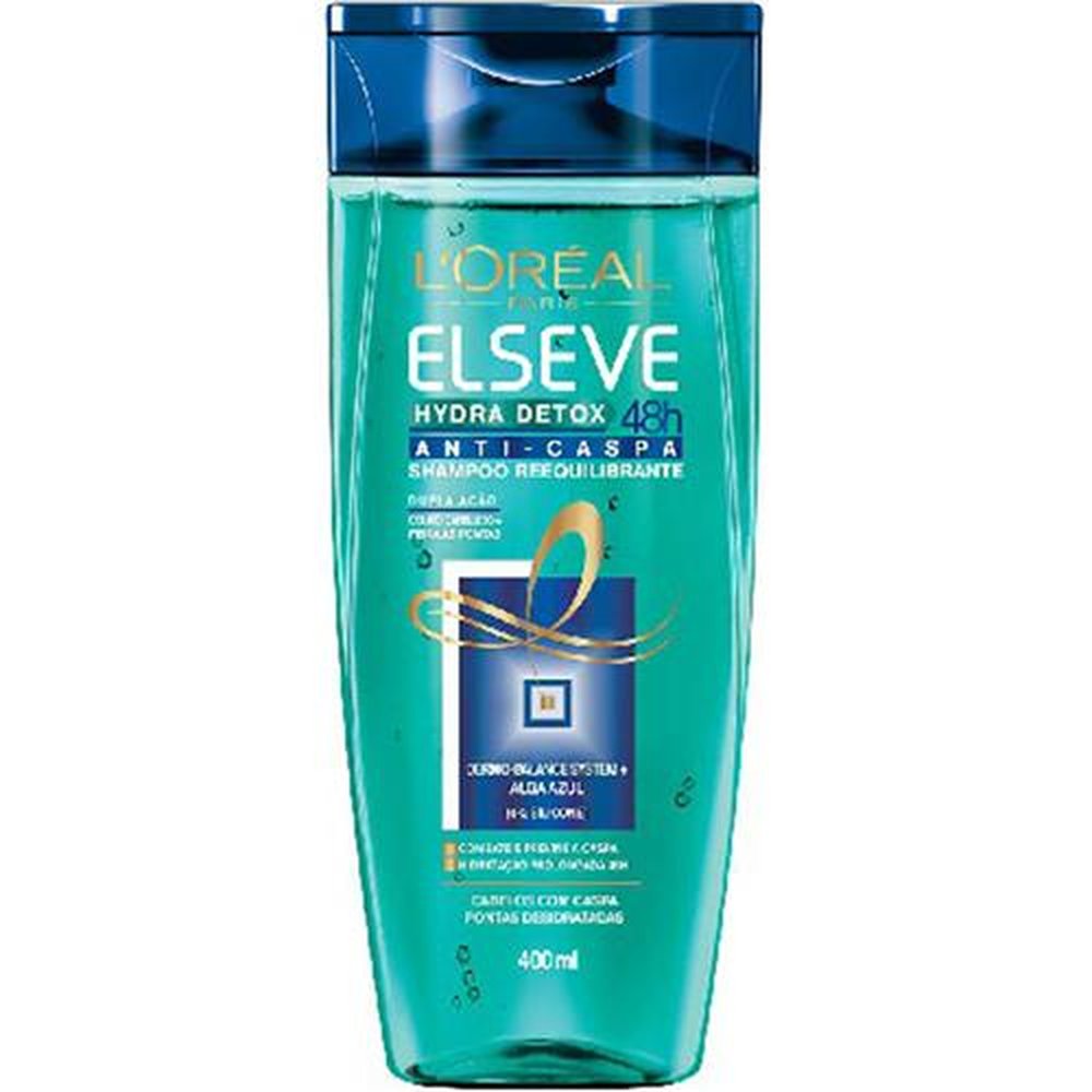 Shampoo Elseve Hydra Detox Anti Caspa 400ml