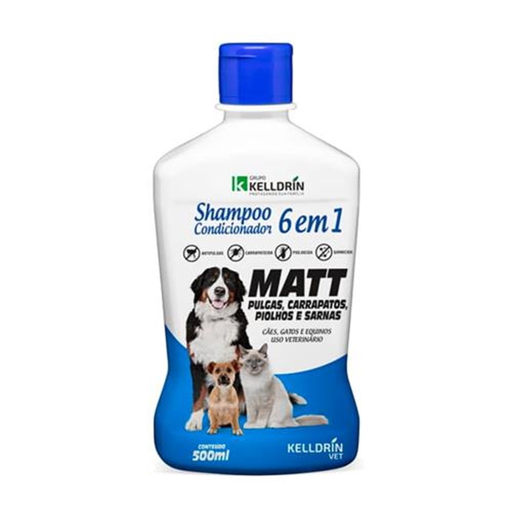 Matt Shampoo e Condicionador 6 Em 1 Kelldrin 500ml