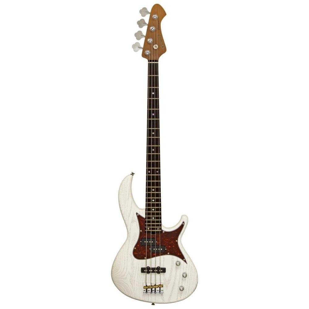 Contrabaixo Aria Pro Ii 313-Mk2 Detroit 4 Cordas Open-Pore White Un.Venda: Pc/1