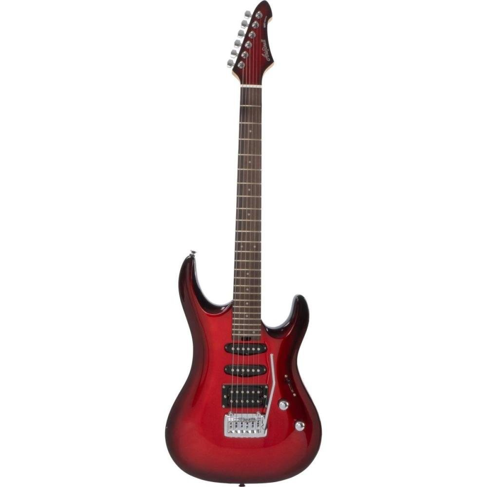 Guitarra Aria Pro Ii Mac-Std Metallic Red Shade Un.Venda: Pc/1