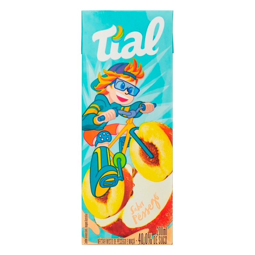 SUCO NECTAR TIAL PESSEGO KIDS 200ML EF