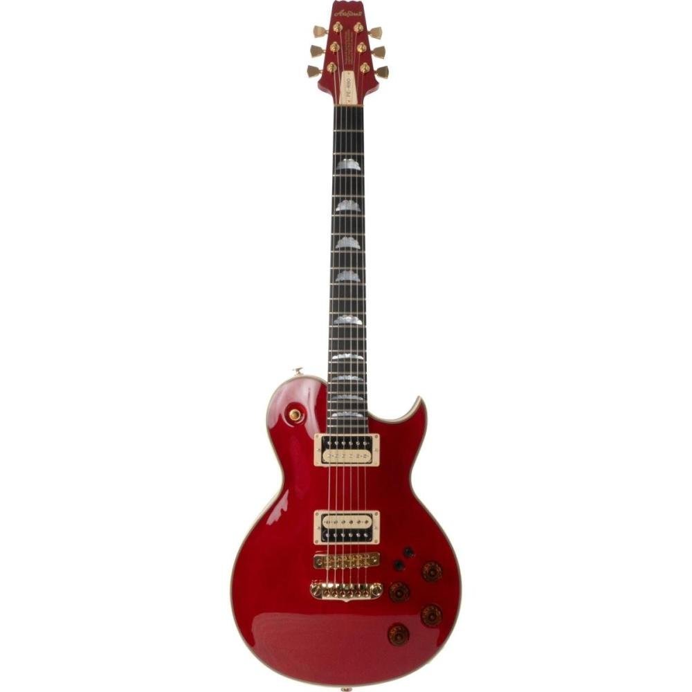 Guitarra Aria Pro Pe-R80 See-Through Red Un.Venda: Pc/1