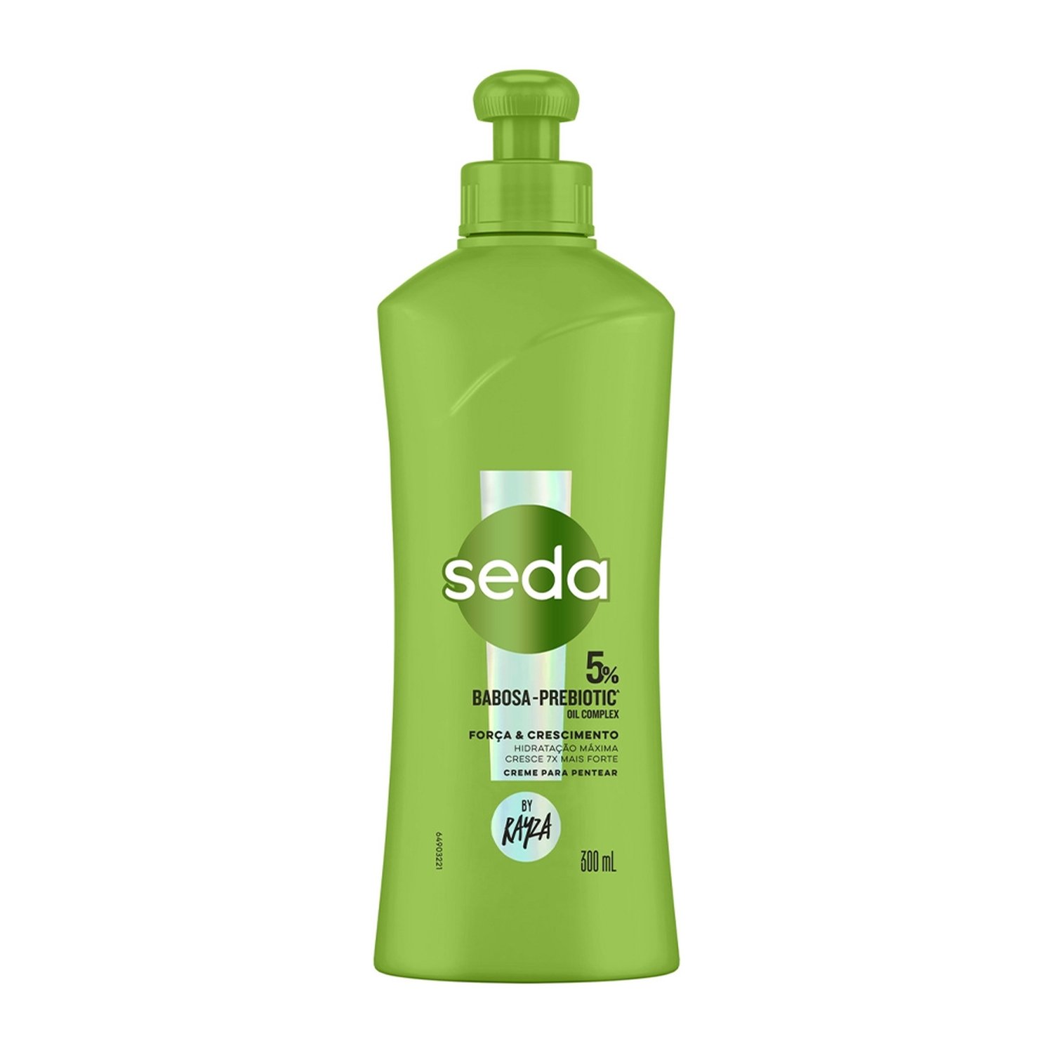 Creme para Pentear Seda Babosa + Prebiotic Força e Crescimento 300ml