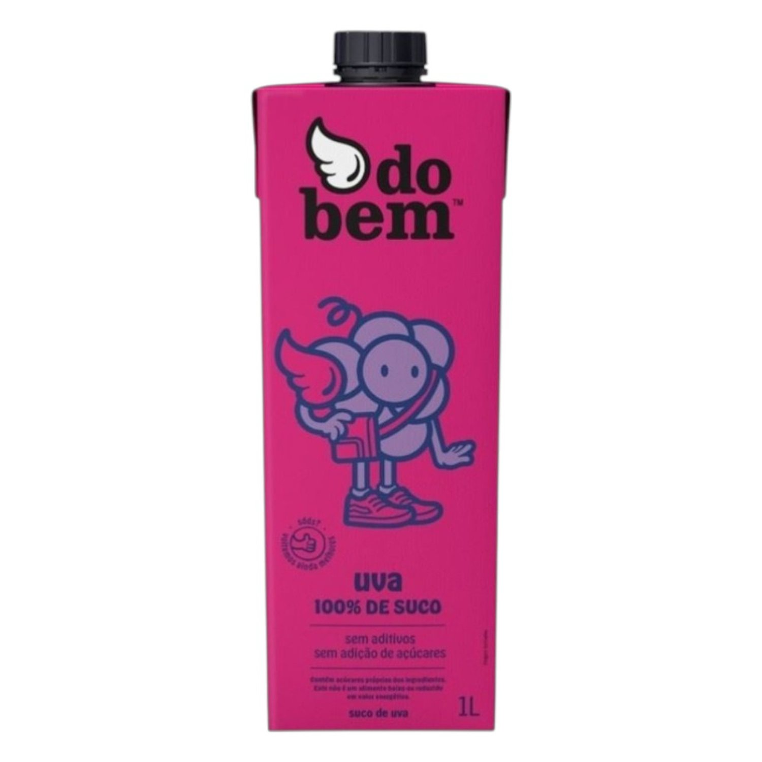 Suco Do Bem 100% Uva Tetra Pak 1L