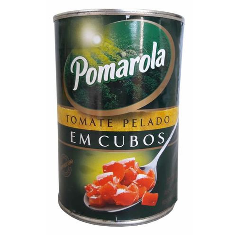 Pomarola Tomate Pelado Cubo 400G- Unidade/1